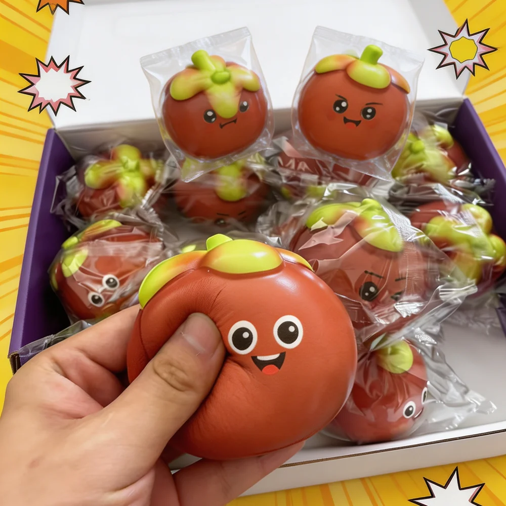 1/2/3 Stück Simulations-Wassermelonen-Quetschspielzeug, langsam zurückfederndes Frucht-Stressabbau-Spielzeug, Dekoration für Erwachsenenpartys, Geschenk, Quetschspielzeug – Detail 9