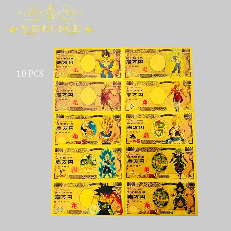 Bandai 2026 41 types Dragon Ball Z Banknotes Anime Banknotes For Collection