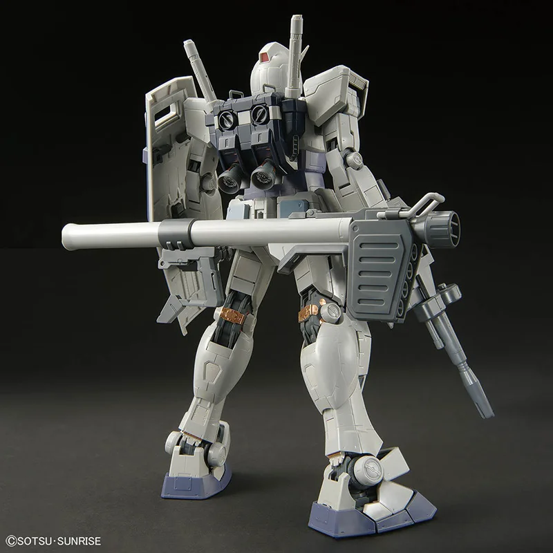 반다이 MG 1/100 더 건담 베이스 리미티드 RX-78-3 G-3 건담 Ver.3.0, 18cm 애니메이션 오리지널 액션 피규어 모델, 장난감 선물 컬렉션