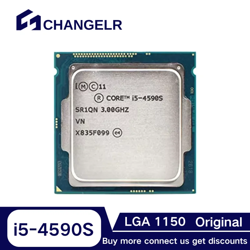 

Processor Core i5-4590S SR1QN 4Cores 4Threads FCLGA1150 i5 cpu 22nm 3.7GHz 6Mb L3 LGA1150