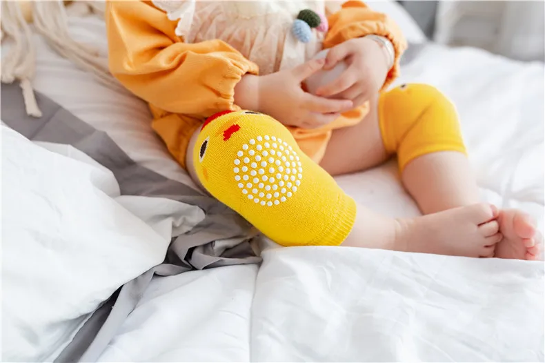 0-3 Jahre Baumwolle Baby Knie Pad Mädchen Jungen Anti-rutsch Knie Pads Neugeborenen Schutz Krabbeln Ellenbogen Kissen kind Leging Kniescheiben – Detail 11