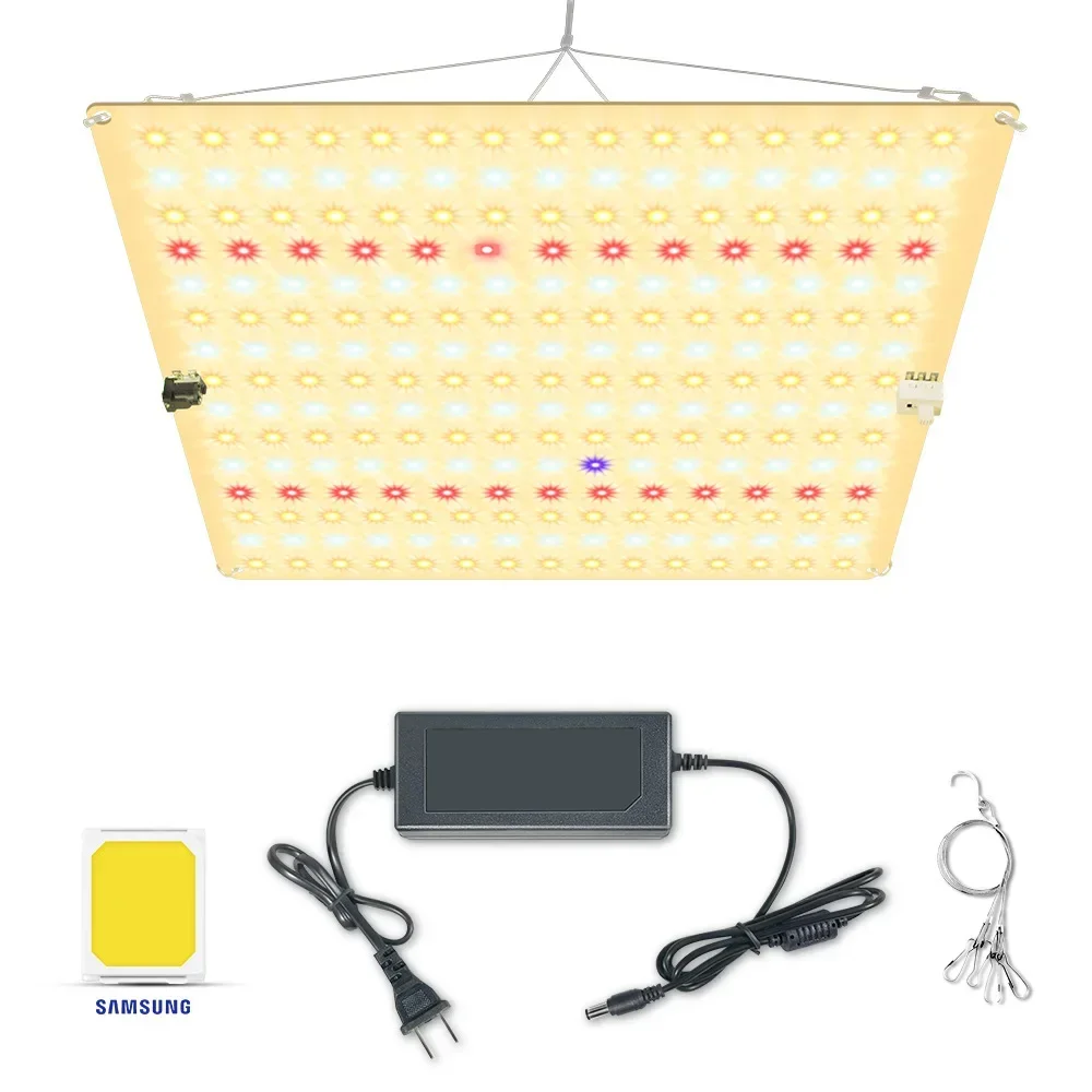 Ultra-thin 60/120/120W Dimming Quantum Board Plant Fill Light Greenhouse Planting Lighting Equipment Solar Plant Growth Light