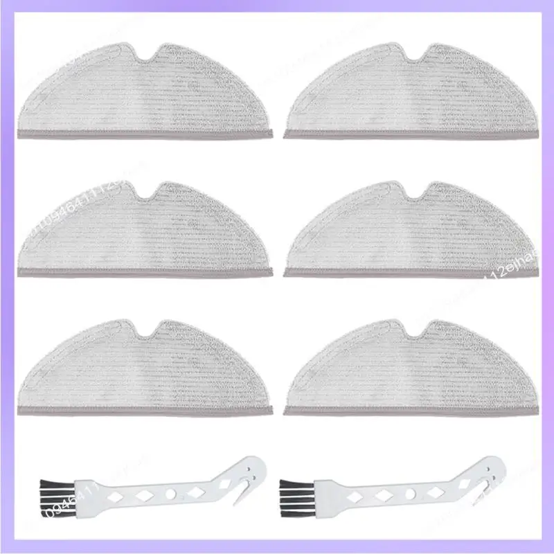 N83R compatibile con Roborock Robot aspirapolvere T8 accessori Q7MAX + parti di ricambio in tessuto accessori spazzola