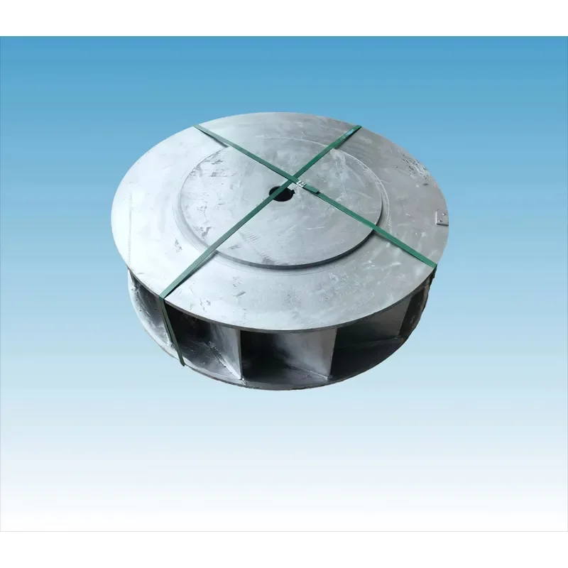 Industrial Aluminum Fan Impeller Lightweight Resistant Centrifugal Blower Wheel for Ventilation Systems