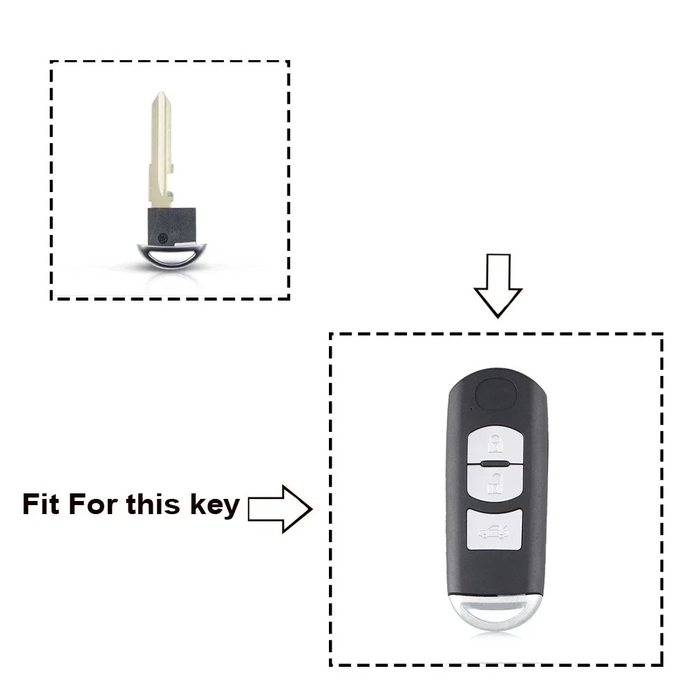 إدخال شفرة ذكية من keyu ، استبدال شفرة 3 5 6 لمفتاح mazzour Miata من من من من من نوع keyu