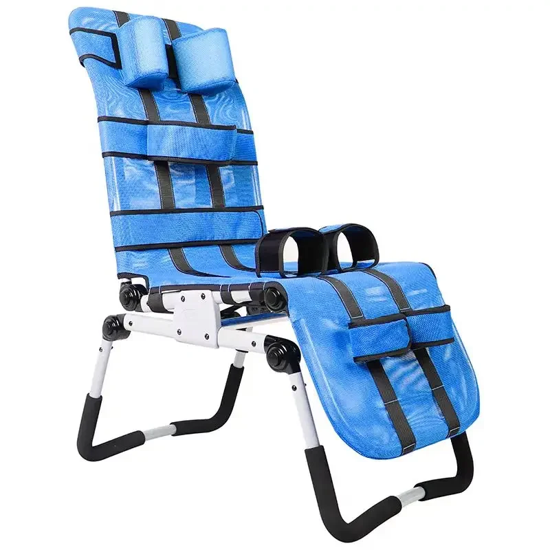 Pediatric bathroom safety equipment Tilt adjustable bathtub Shower chair with special needs Child safety harness