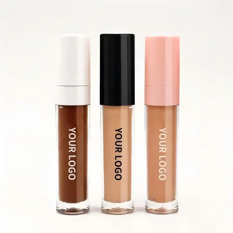 

Жидкий консилер для макияжа, частная марка, веганский матовый консилер с полным покрытием, высокопрочный, долговечный, гладкий, водостойкий жидкий матовый консилер