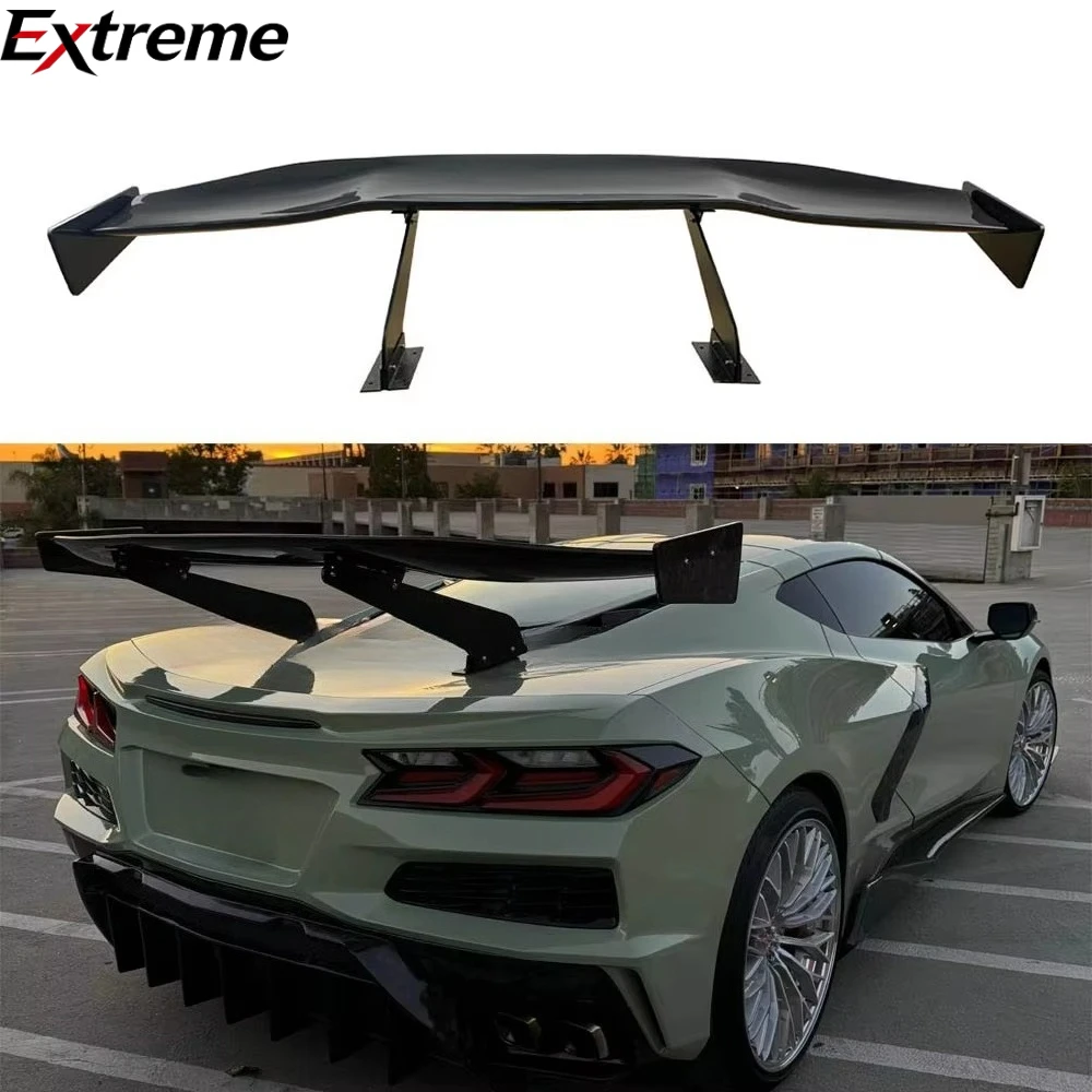 

Carbon Fiber ZR1 Style Rear Wing Fit for Corvette C8 2019+ Rear Trunk Wing