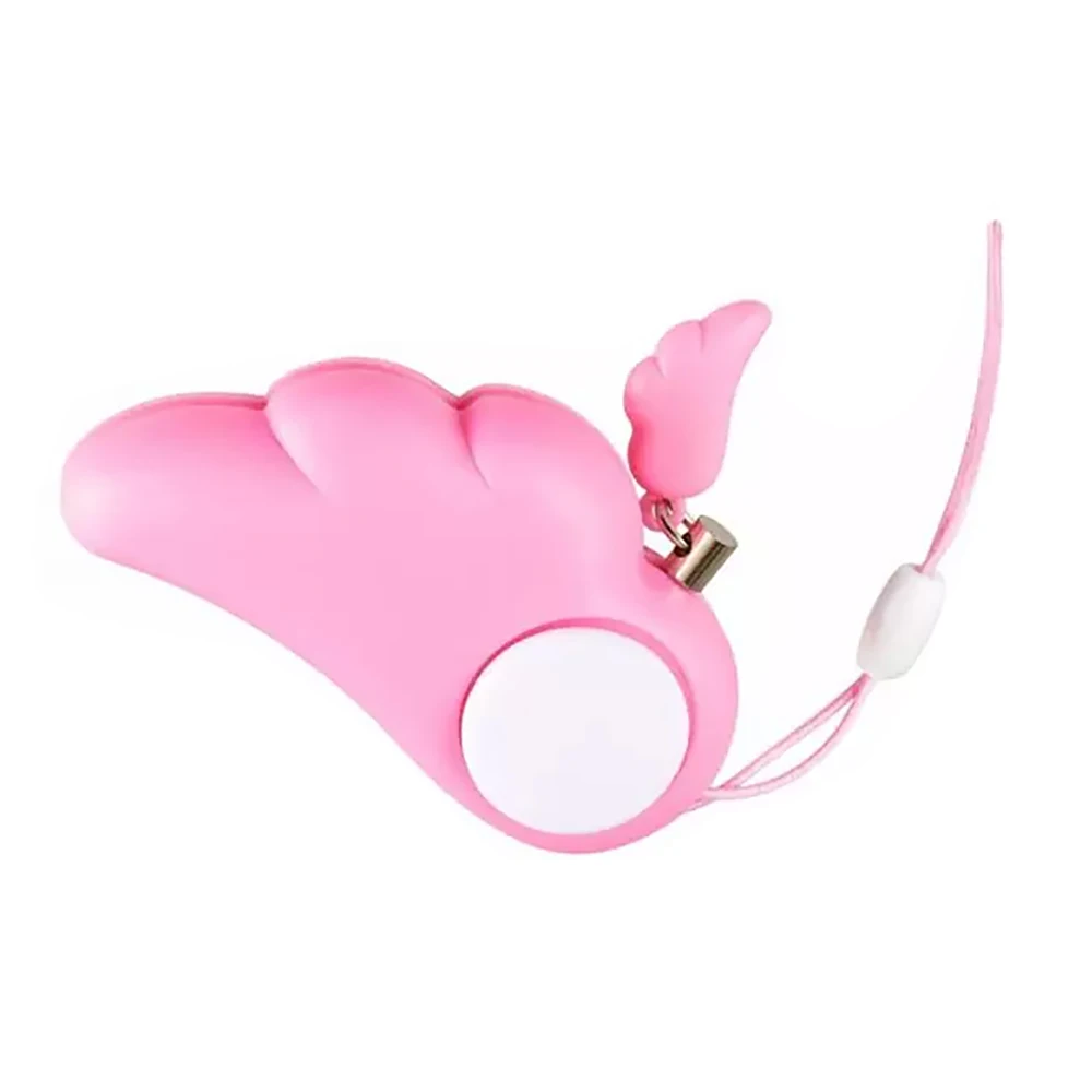 Portachiavi di autodifesa Allarme Protezione personale Ragazza Donna Sicurezza Allarme stupro 90dB Forte Forniture di autodifesa Allarme di emergenza