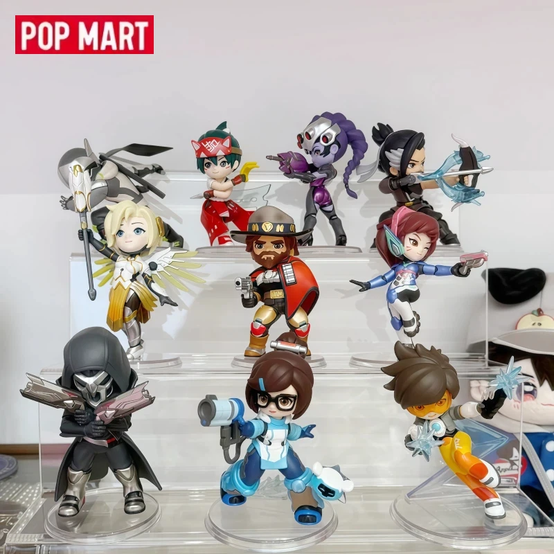 

POPMART Overwatch Player of the Match Series Handheld Blind Box New Mysterious Box Trendy Toy Gaming Enthusiast Collection Gift