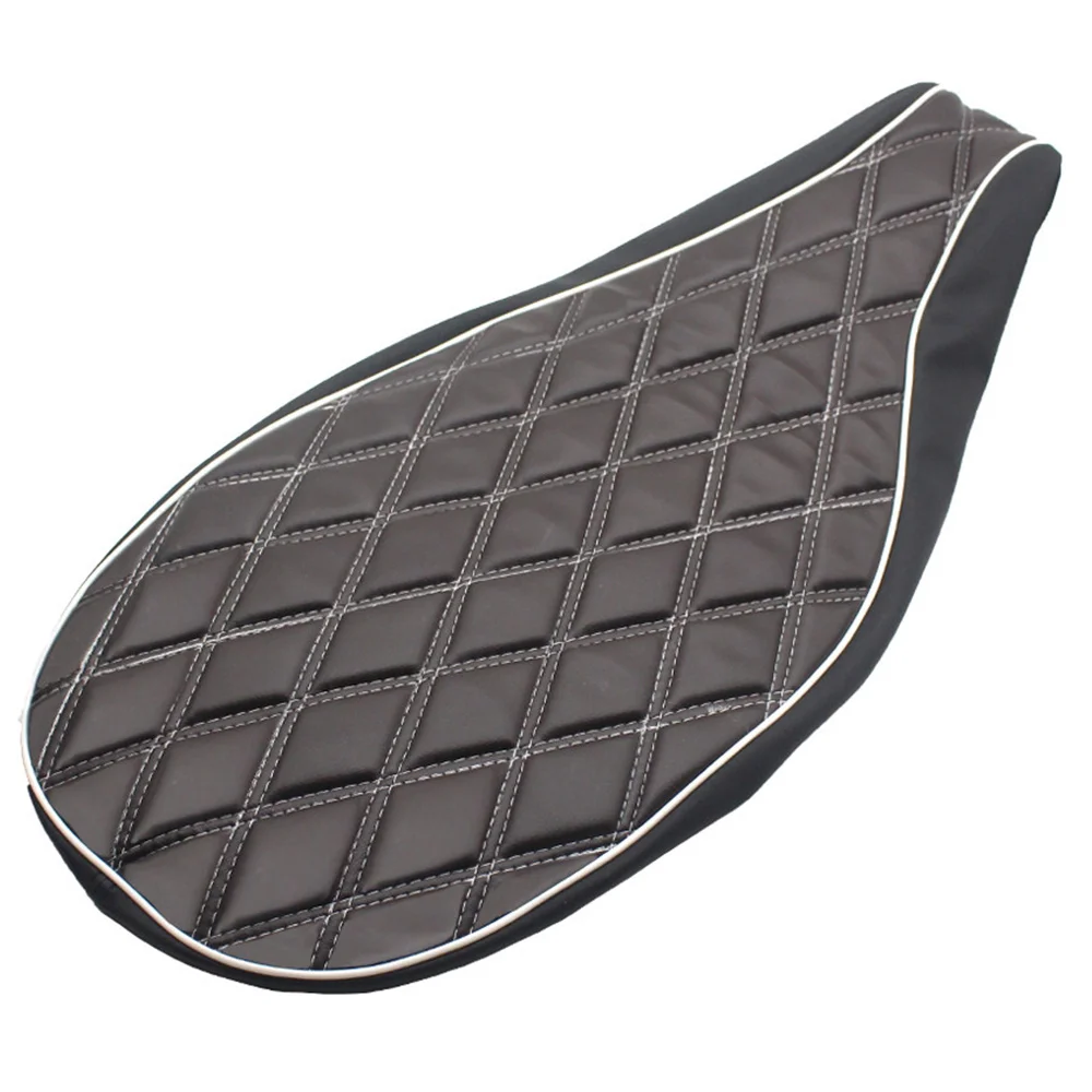 

Motorcycle Cushion Cover Seat Cover for Vespa Sprint 150 Primavera 150 2013-2020(Brown)