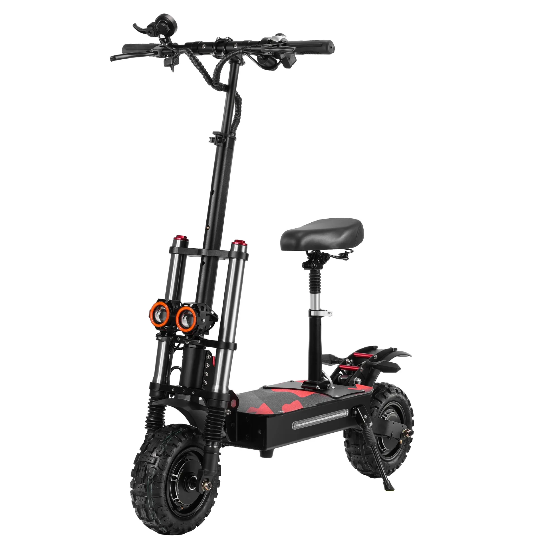 Elektrik Scooter  전동 킥보드 60V High-power Off-road Dual-drive Electric Scooter Patinete Eléctrico Самокат Електричний Trottinettes