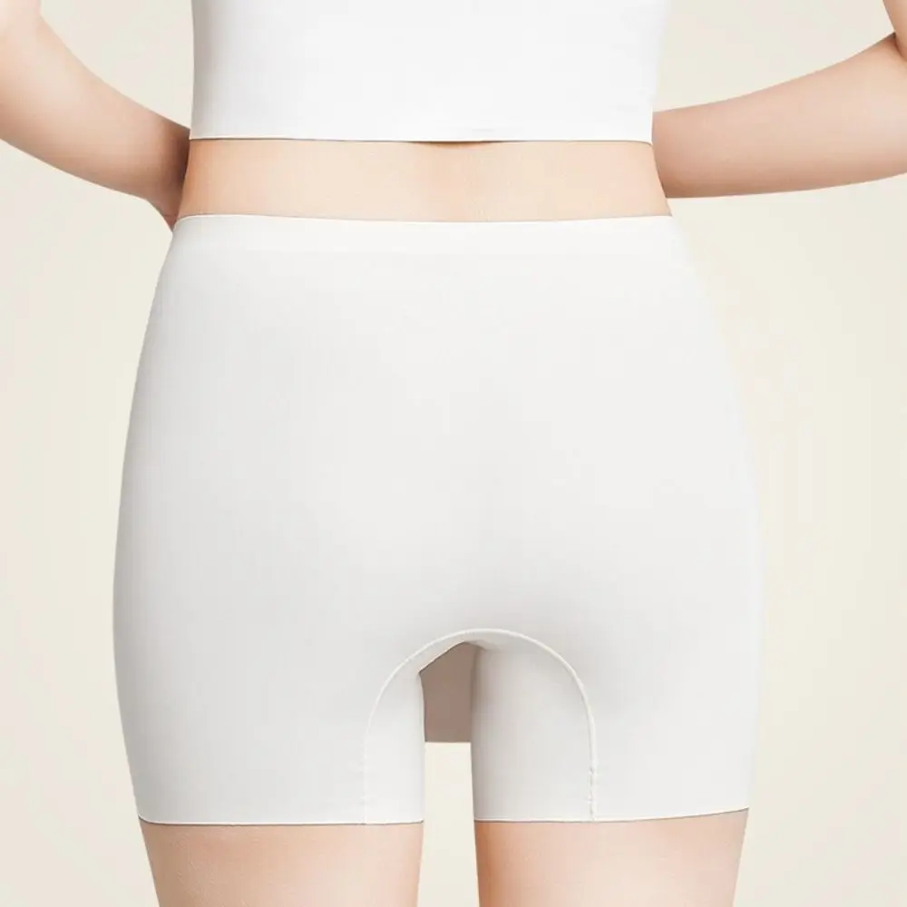 Short de sécurité d'été en soie glacée, pantalon Invisible Double couche Anti-Friction, sous-vêtements fins sans couture sans trace