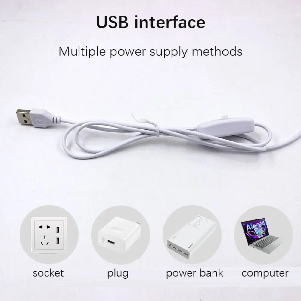 Aluminium Recessed Ceiling Light USB DC5V 2W Thin 8mm Circular Led Lights 3000K/4000K/6000K Interior Lighting Closet