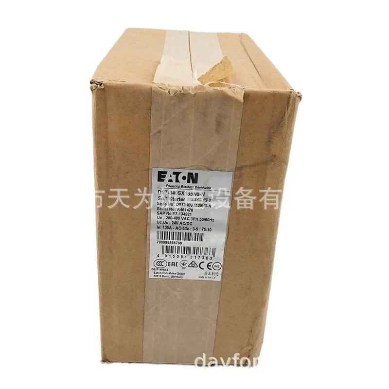 [First-level Agent] DS7-340SX135N0-N American EATON Soft Starter Original, Unopened