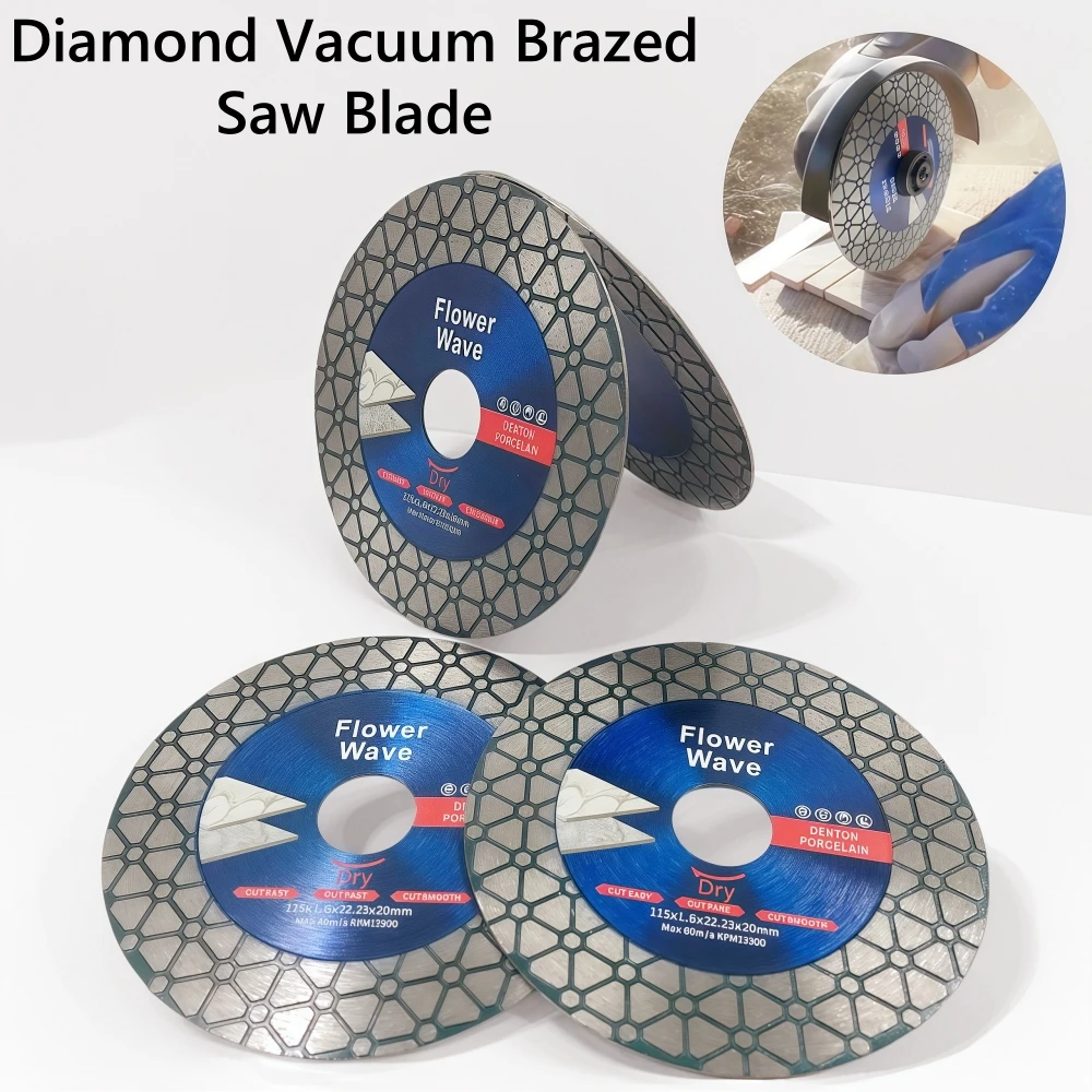 115mm/125mm Diamond Cutting Disc Ceramic Tile Porcelain Marble Circular Saw Blade For Ceramic Porcelain Cutting & Grinding