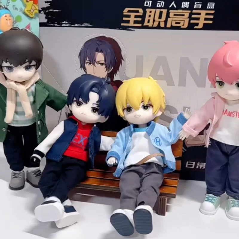 

Yue Wen Full Time Master Daily Series Ob11 1/12 Bjd слепая коробка игрушки фигурка-сюрприз Mystery Box куклы подарок для девочек