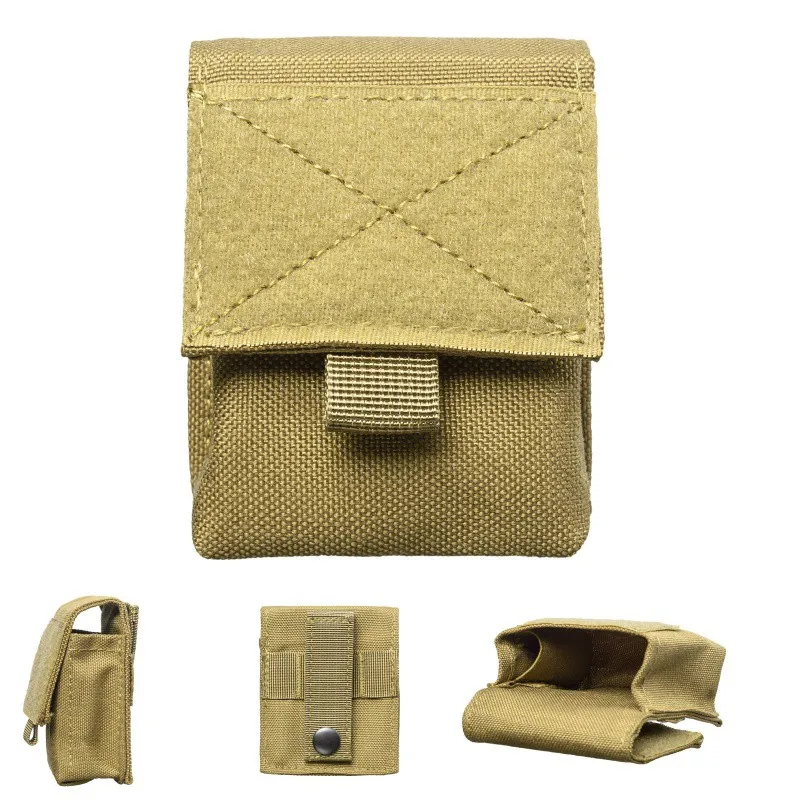 Nylon 1000D Molle Pouch Outdoor EDC Tools Waterproof Pouch Tactical Utility Bag For Hunting Hiking Riding Camping