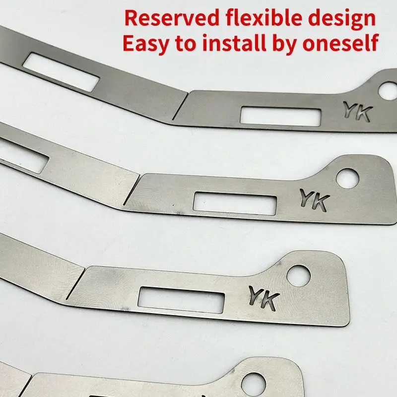 New Sale 2Pcs Broken Reinforced Stainless Steel Metal Bracket For Accord 2008-2013 Front Bumper Repair Metal Plate Buckle