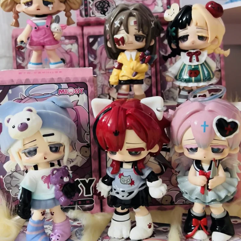 

Genuine Missy Sweet Mourning Lolita Series Mysterious Blind Box Cute Action Figure Toys Kawaii Anime Figures Dolls Birthday Gift