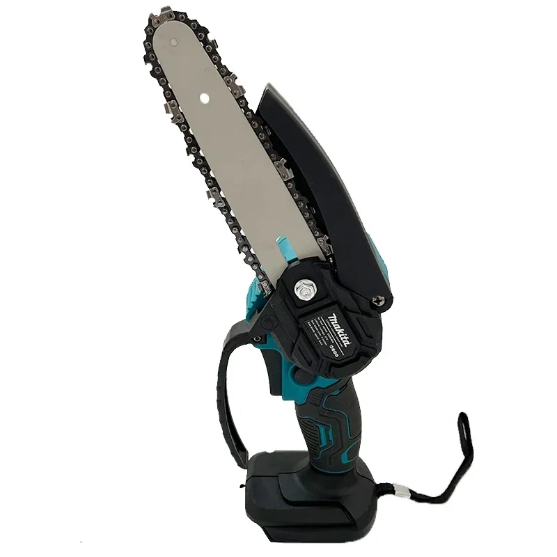 Makita 6 Inch Chain Saw Electric Saw Handheld Portable Wood Logging Chainsaw Garden Pruning Wood Power Tool for 18V Battery view 4