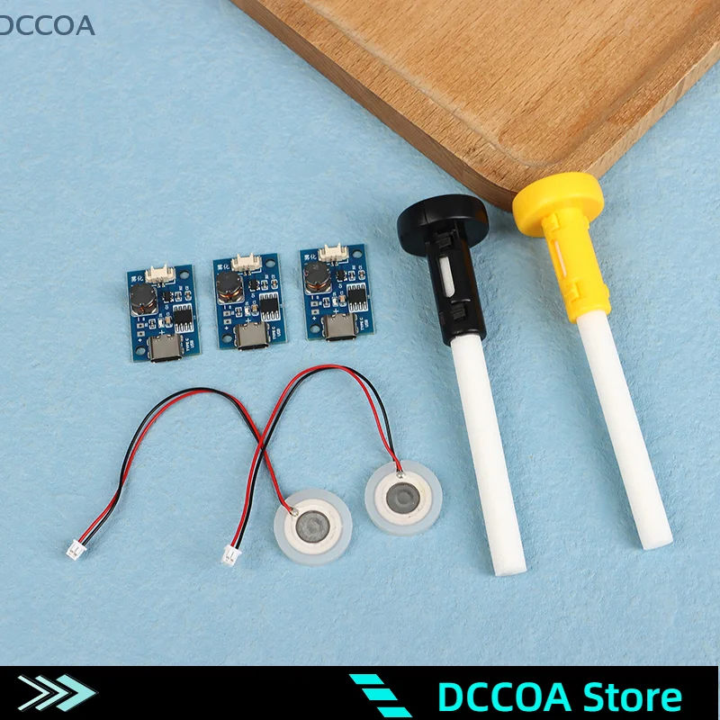 1Set 2,8*1,86cm DC 5V Umschaltbare Vier Spray Luftbefeuchter Modul Zerstäubung Control Board Ultraschall Zerstäuber TYP - C Schnittstelle