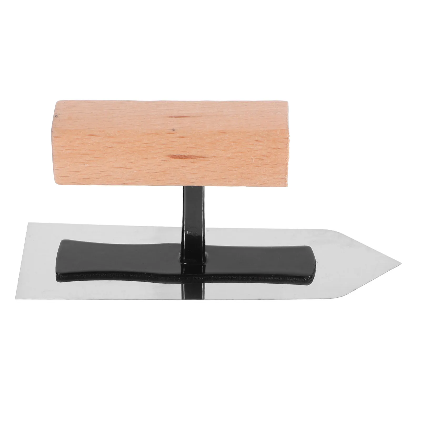 Mini Stainless Steel Trowel Flat Design Precision Control for Artistic Paints Diatom Mud Smoothing Plastering Wall Decoration