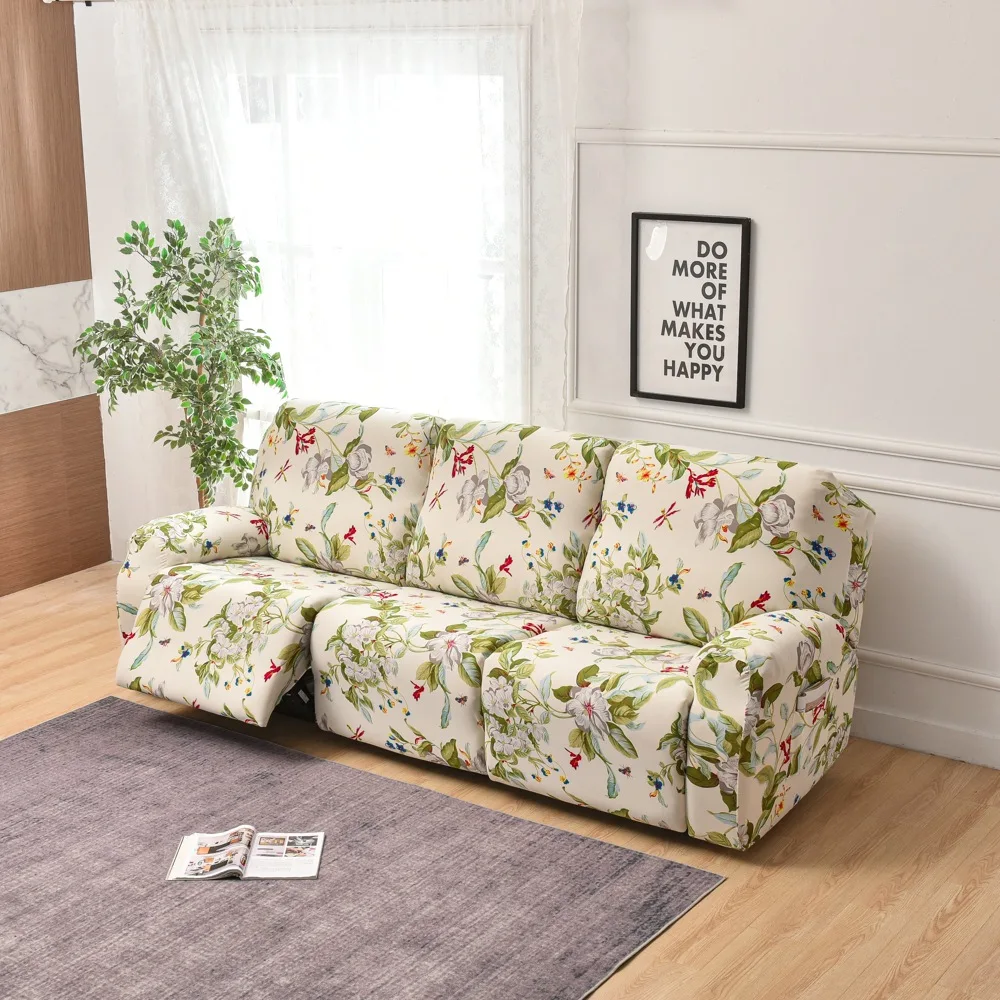 Factory Direct Compatible with Functional Three-person Reclining Chair Cover Cross-border Elastic All-Inclusive Reclining Chair