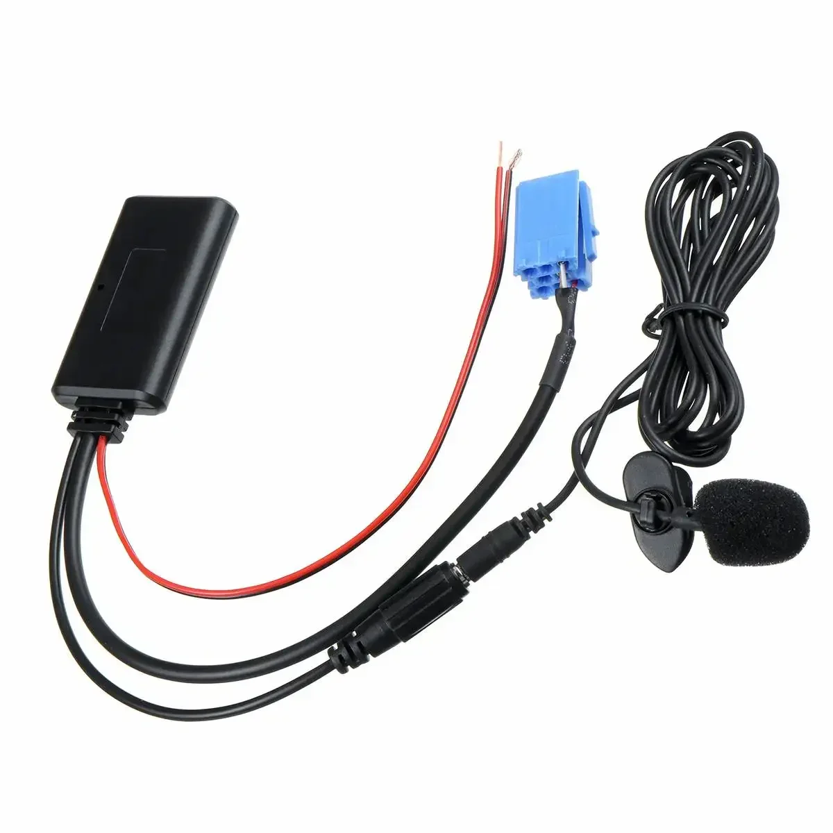 HIFI Car Audio bluetooth Wireless Cable Adapter Microphone MIC AUX Music Player for Becker For VW For Audi