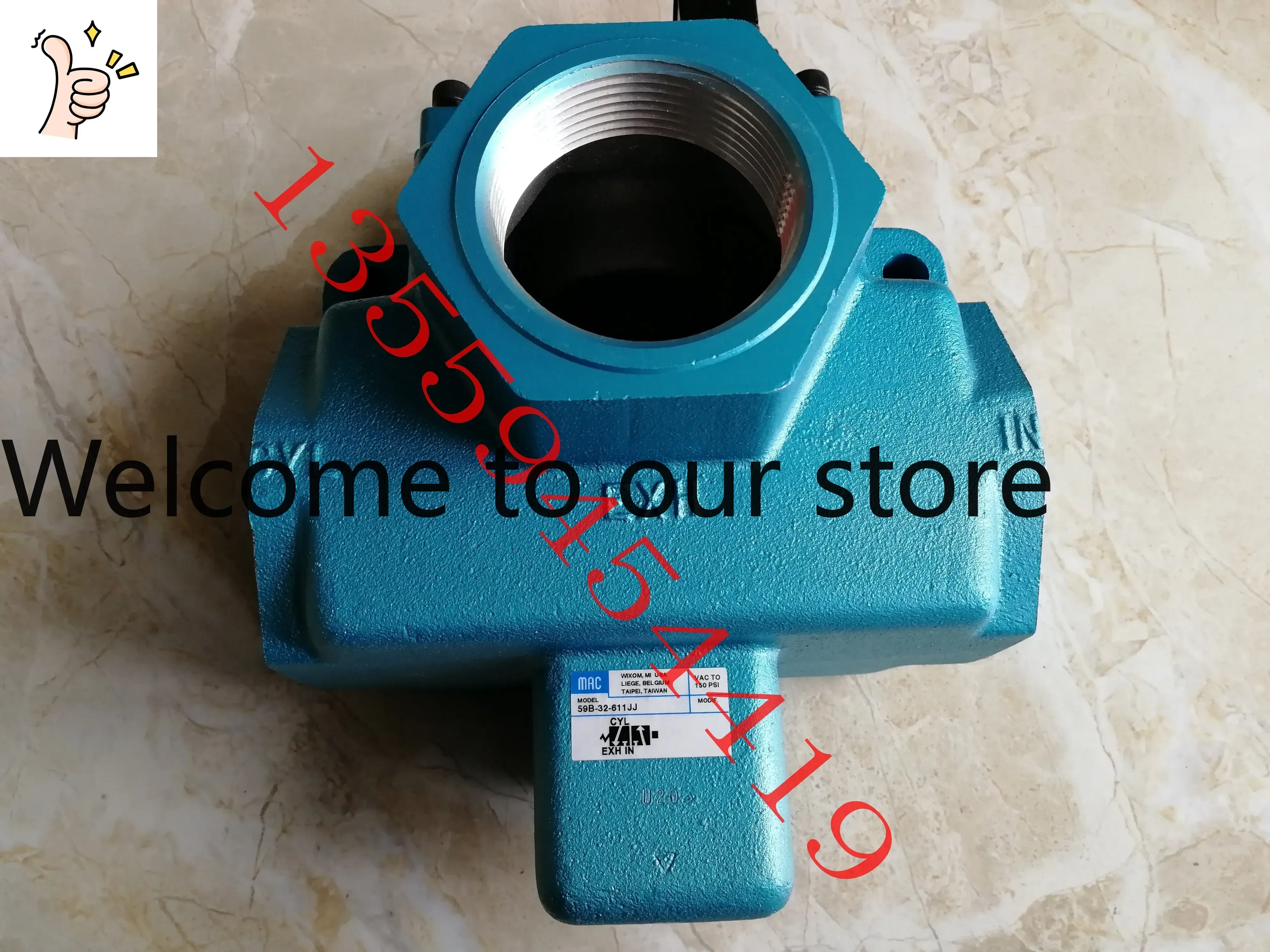 2026.4 American MAC Solenoid Valve 59B-46-781JC Original Genuine Free Shipping Order