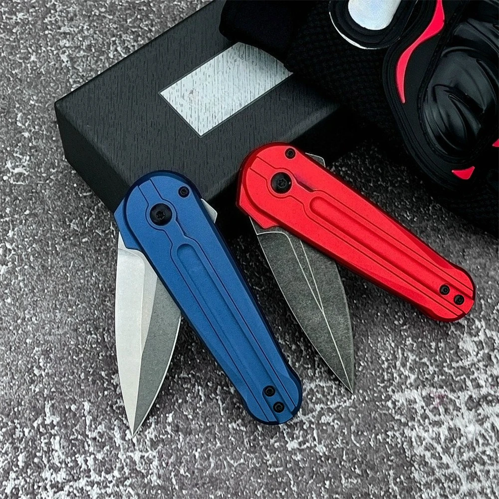 2025 نمط جديد للدفاع عن النفس سليم جيب سكين للفرد D2 شفرة مقبض ألمونيوم في الهواء الطلق التخييم Hinking الصيد أدوات الصيد