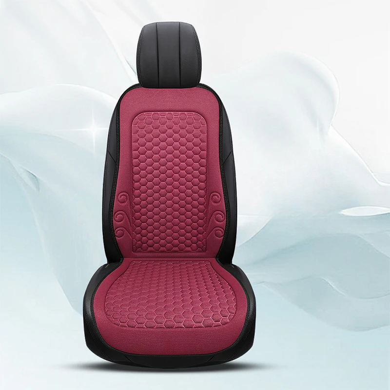 1pc Comfortable and Breathable Car Front Seat Cushion Simplicity Front Premium Covers with Non-Slip Protector Fits Most Cars image 3