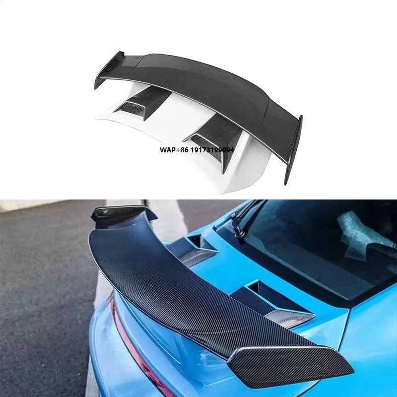 

Half Carbon Fiber Rear Spoiler for 911 991 2012-2019 Rear Trunk Wing Body Kit Car Exterior Auto Parts Accessories