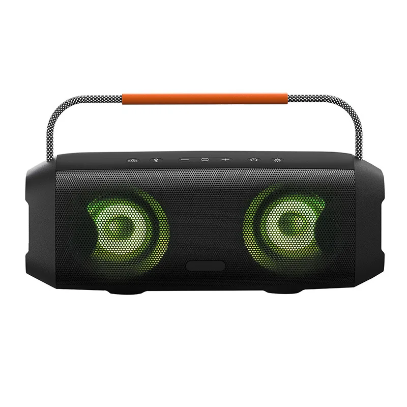 Subwoofer inalámbrico Bluetooth 5,3 Caixa De Som sonido envolvente estéreo alta potencia 60W portátil al aire libre IPX7 altavoces impermeables RGB
