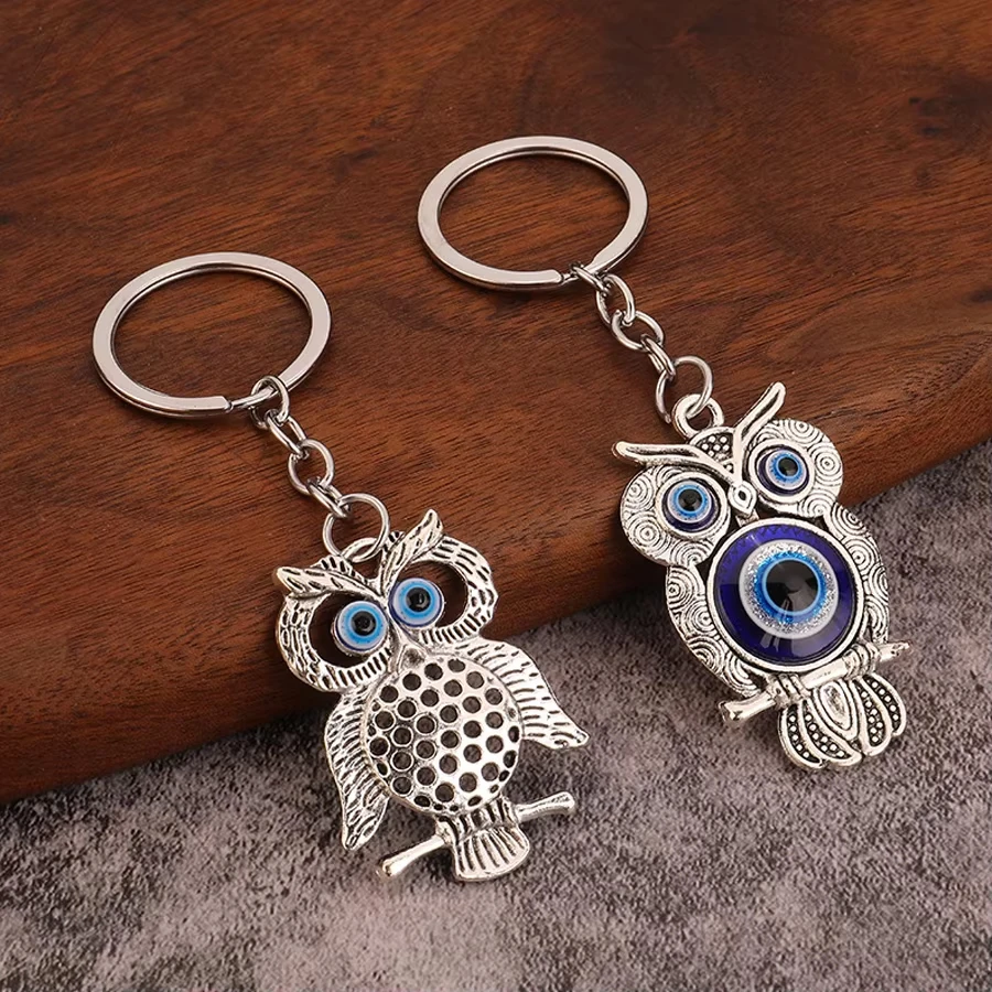 Evil Eye Hamza Hand Schlüsselanhänger aus Legierung, Glücksbringer für Geldbörsen und Rucksäcke, Schmuck für Damen und Herren als Geschenk – Detail 10