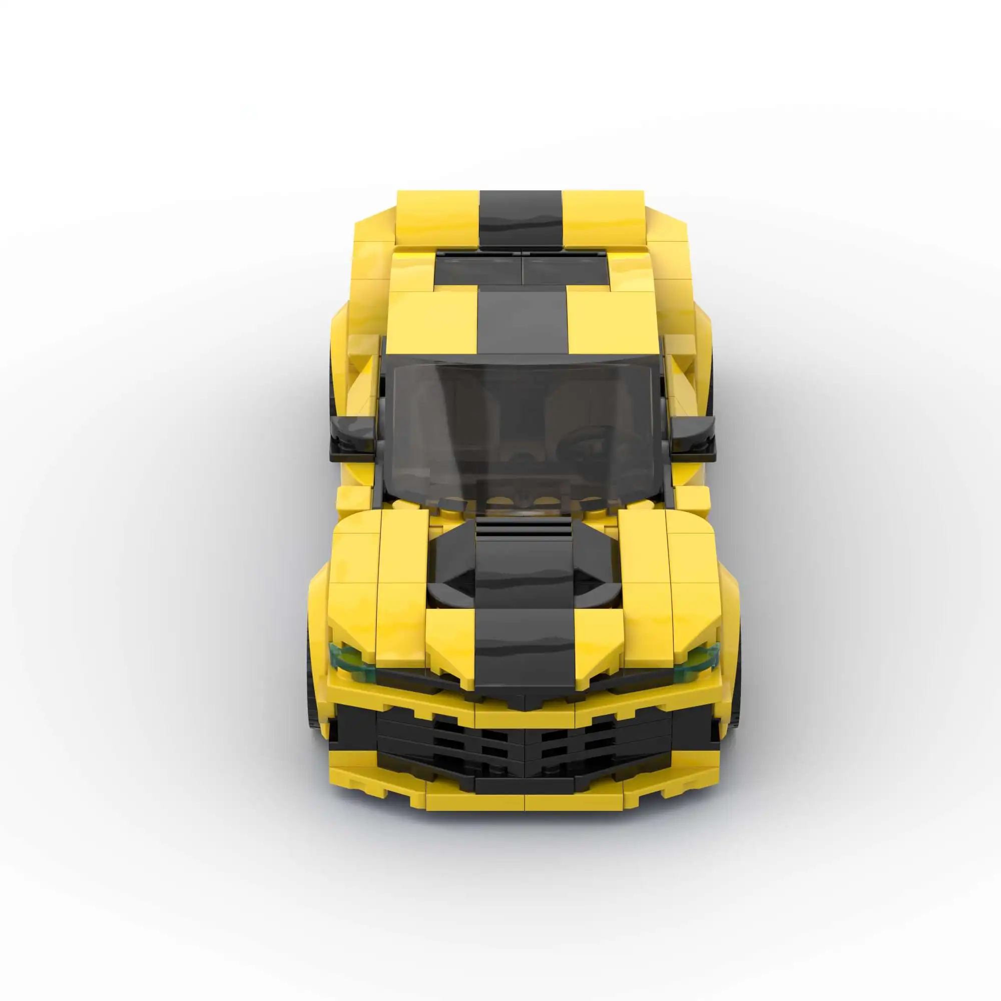 Cross-Border Building Blocks Chevrolet Bumblebee Racing Sports Car Moc Compatible Lego Toys