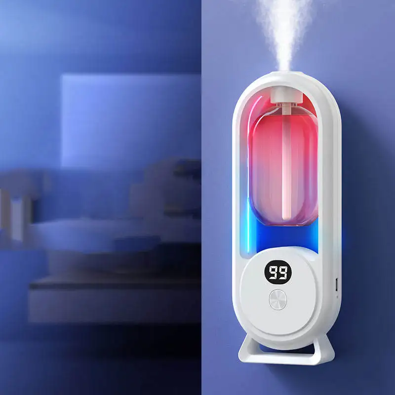 Máquina De Aromaterapia Montada Na Parede Portátil, Difusor De Pulverização Automática, Casa, Hotel, Banheiro