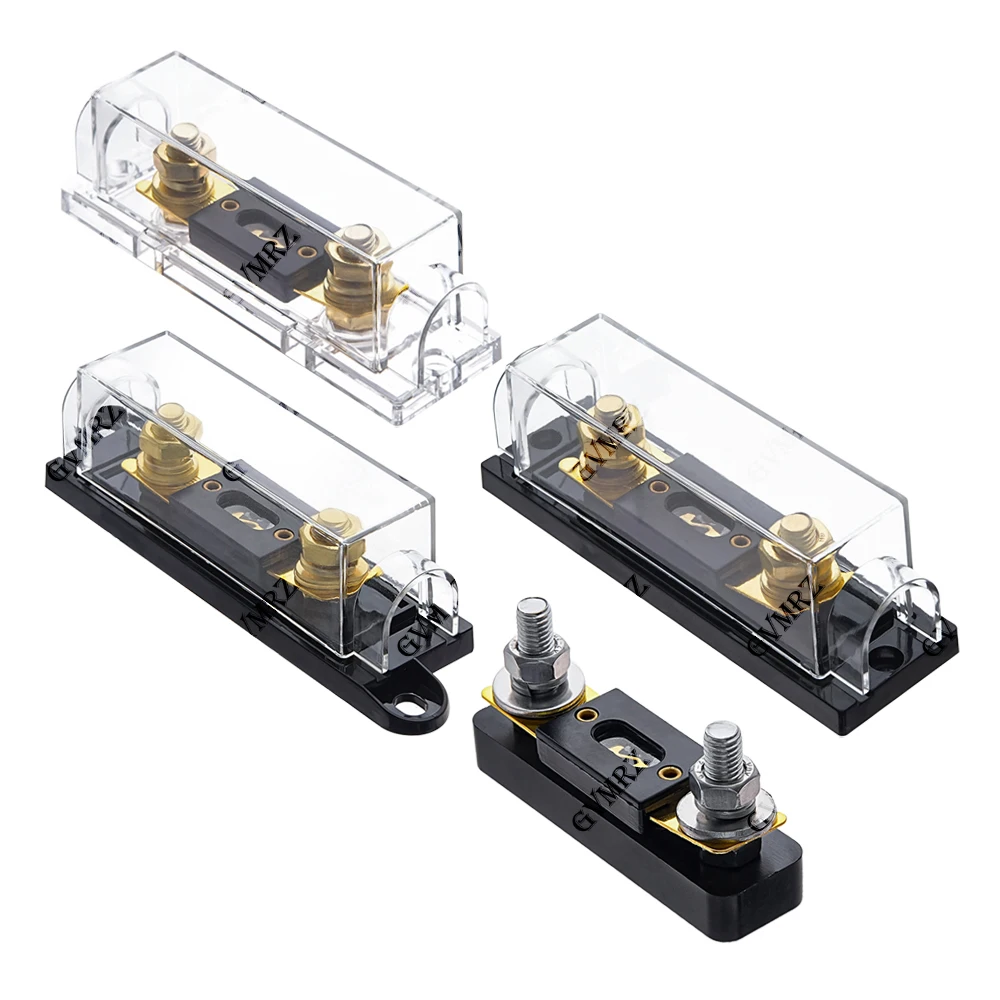 1Set ANL Fuse  60 80 275 300 400 450A 500 AMP ANS Fuse Holder Bolt-on Fuse Automotive Fuse Holders Fusible Link With Fuse100 120