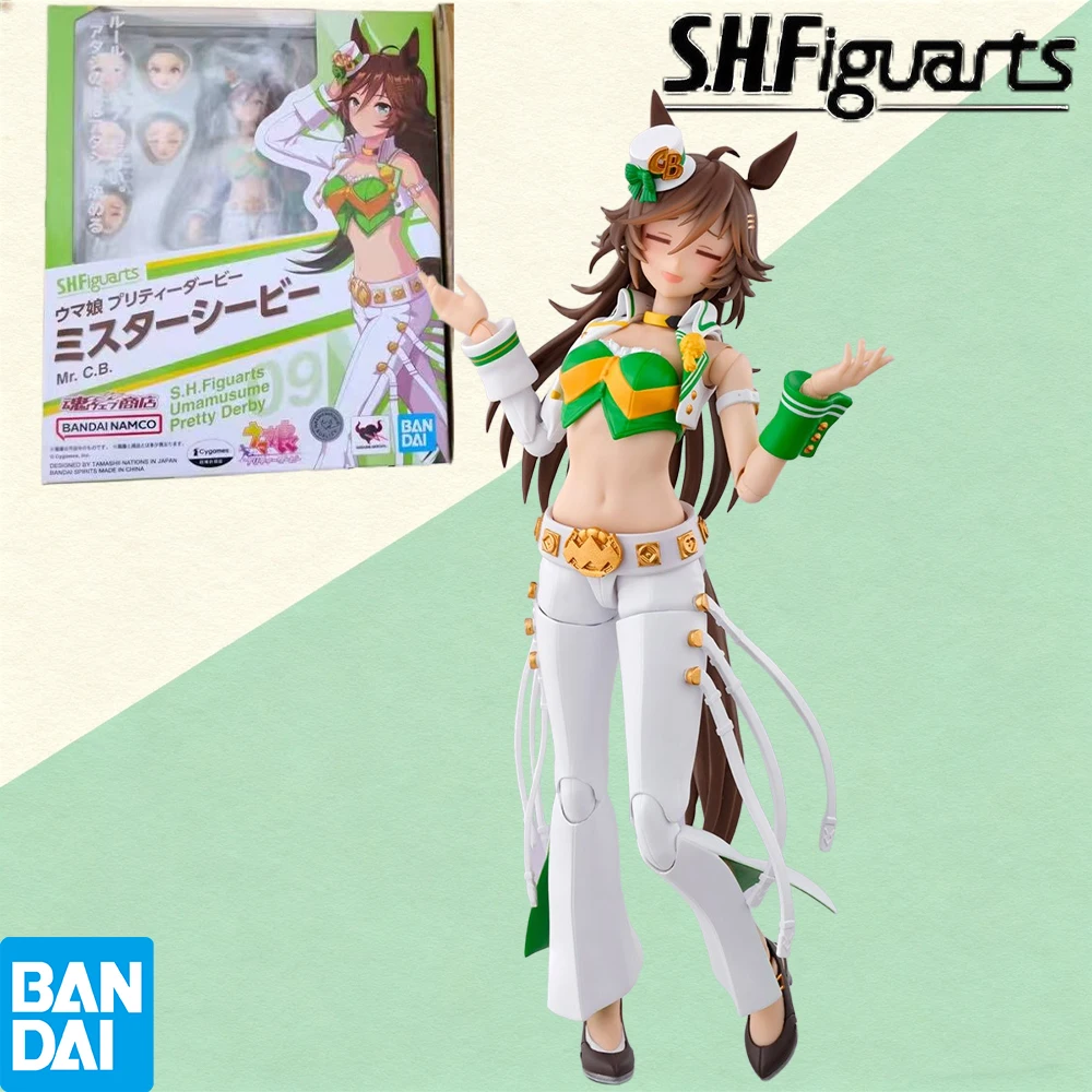 

100% Authentic In Stock Bandai S.H.Figuarts Uma Musume: Pretty Derby Representative Chimei & Tokai Teio Collectible Model toy