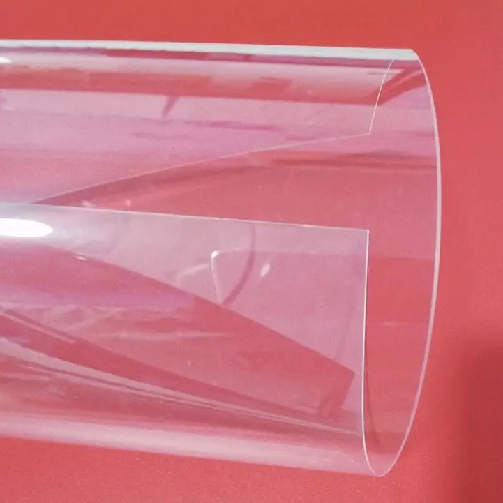 High Quality Customized Size Plastic Clear Film Roll 0.5Mm Thick Transparent PET Rigid Sheet for Packing