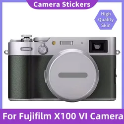 X100VI Transparent Sticker Protector Coat For Fujifilm FUJI X100 VI Decal Skin Camera Vinyl Wrap Anti-Scratch Protective Film