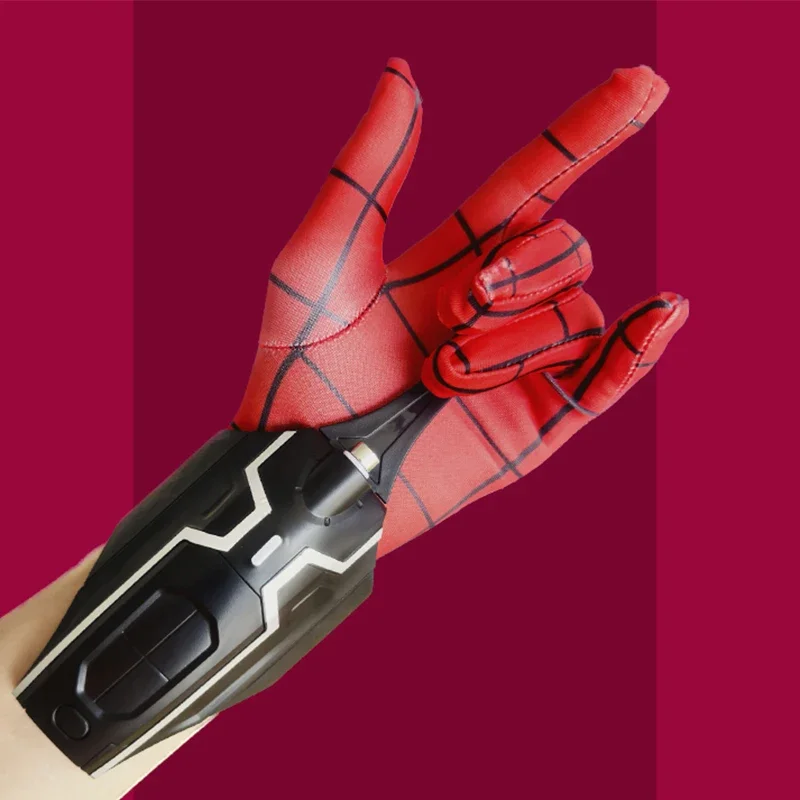 Spiderman Web Shooter Handgelenk Spinnennetz Launcher Handschuhe Zubehr  Requisiten Spielzeug ML Legends Spider Man Actionfigur Geschenk fr Kinder  - AliExpress 26