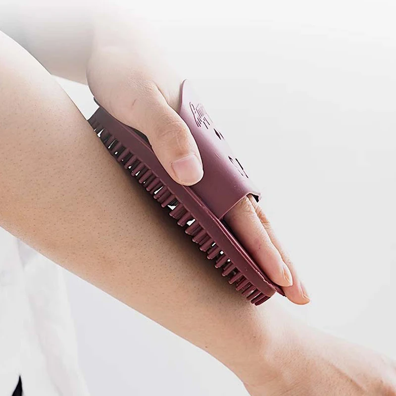 Meridian Brush Massage Veins Stovepipe Slimming Enhance Immunity Rivet Brush Body Massager Guasha Tool Body Health Gift