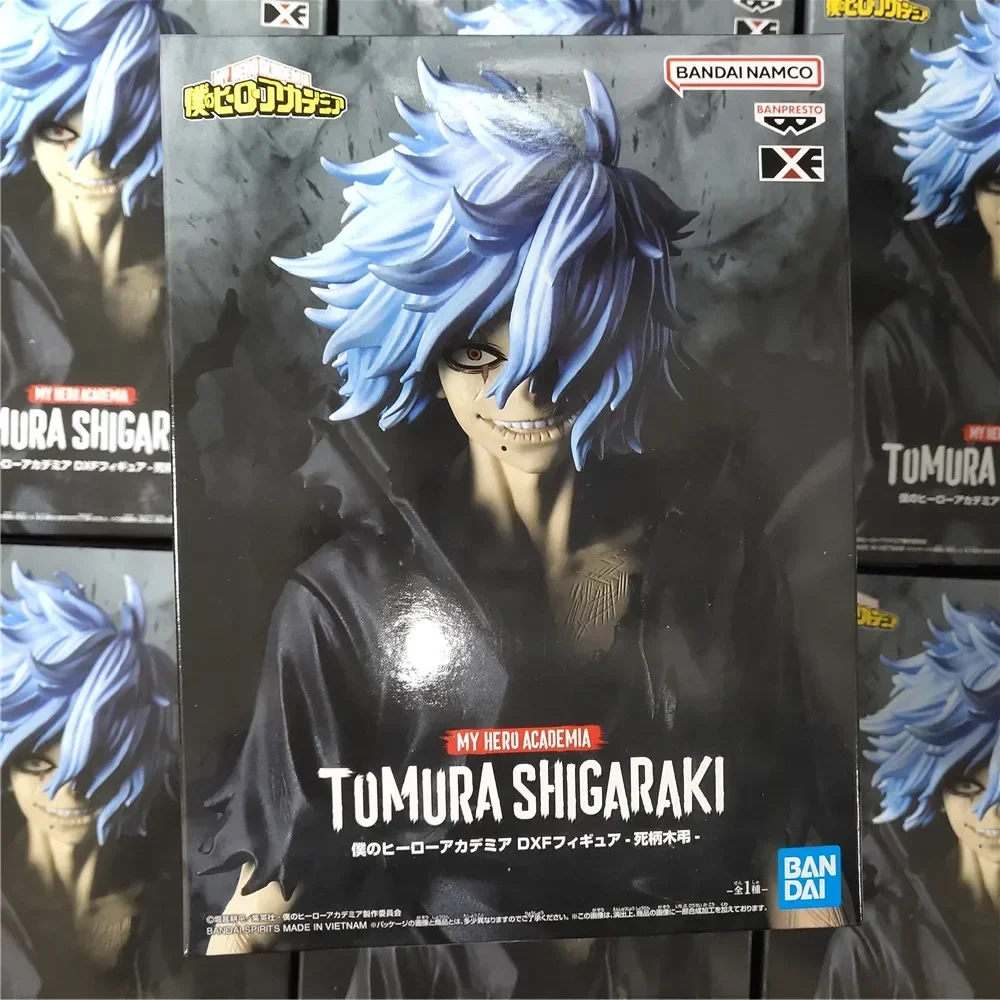 Original Bandai My Hero Academia Anime Shigaraki Tomura PVC Action Figures Collect Decorative Model Figurine Toys 19cm