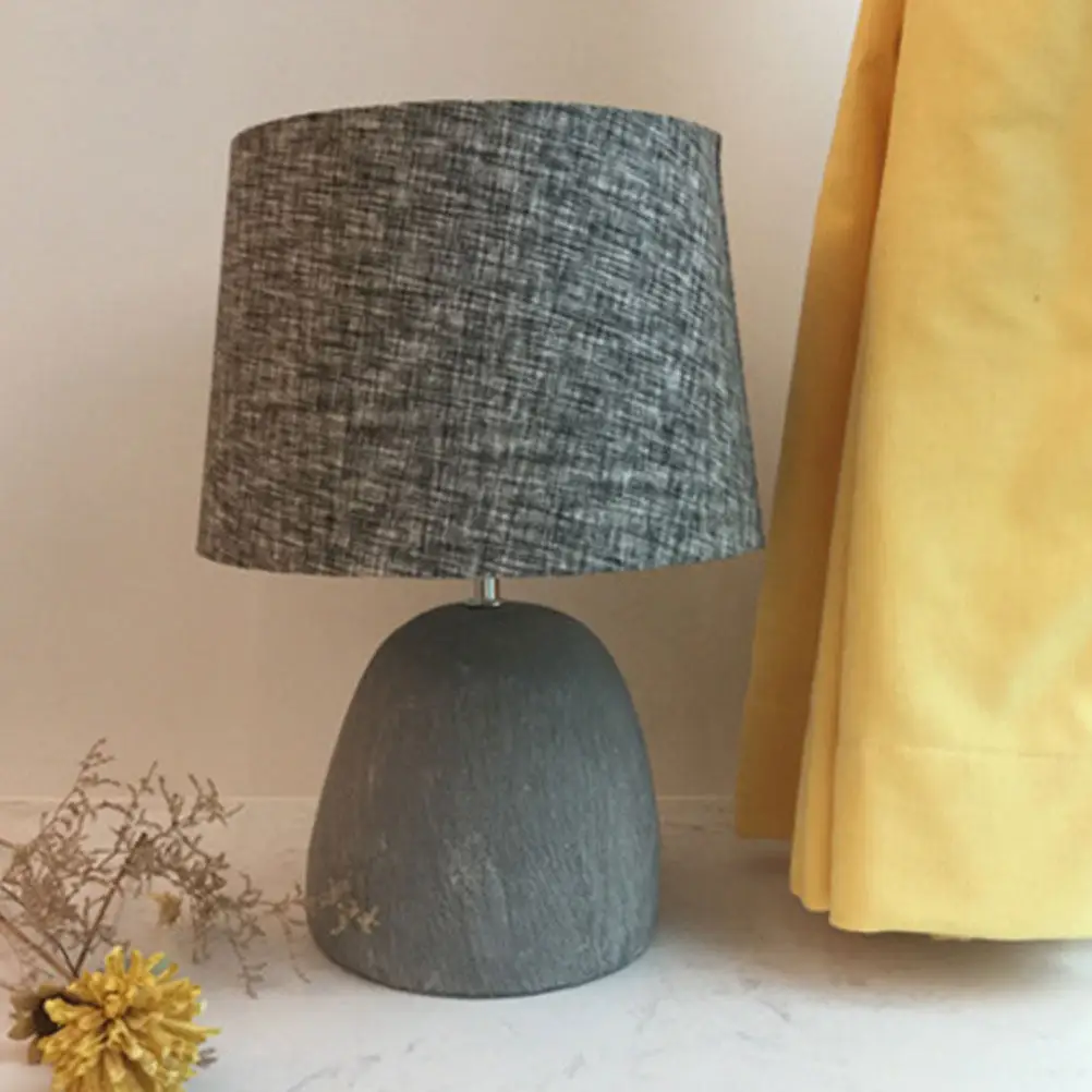 Decorative Lamp Shade Replacement for Table Floor Desk Lamps Premium Cloth Metal Construction Soft Light Diffusion Home Office