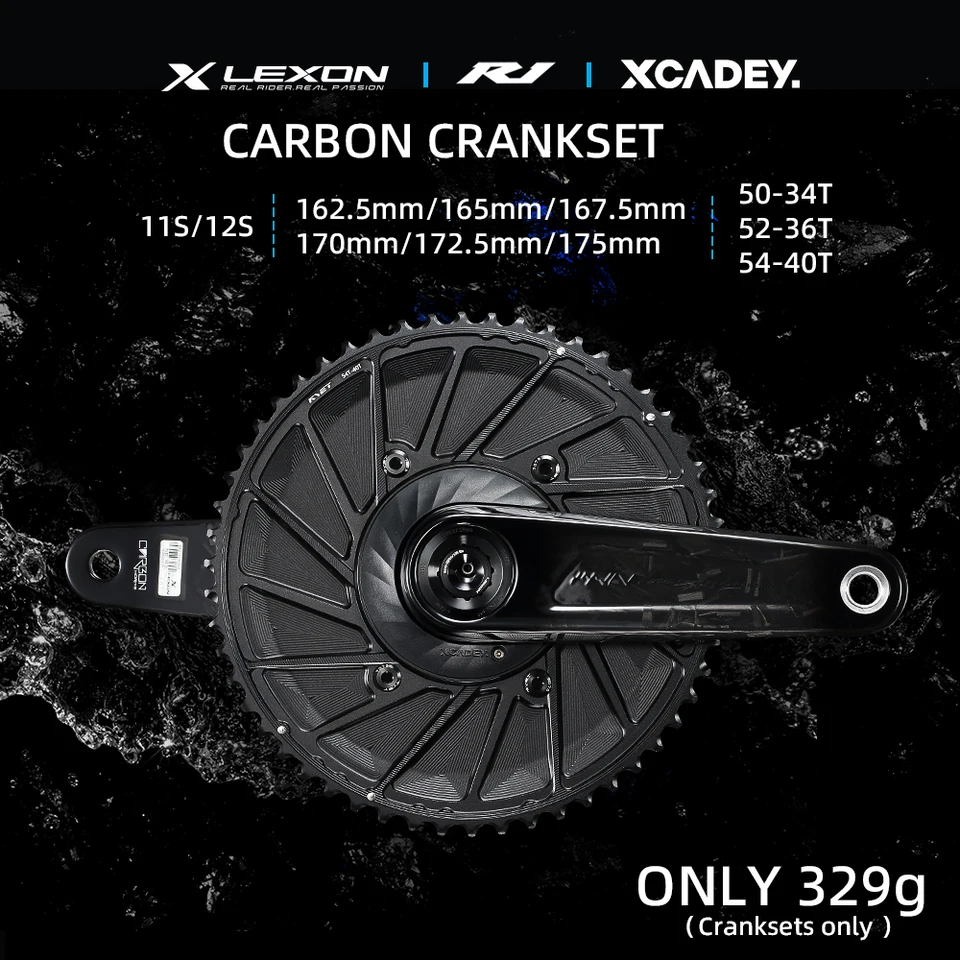 LEXSON 170mm カーボンクランク +パワーメーター 商品の状態