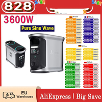 Ampace Andes 1500 3600W Pure Sine Wave Portable Power Station 1462Wh Lifepo4 Capacity Solar Generator Full Charge in 55Min