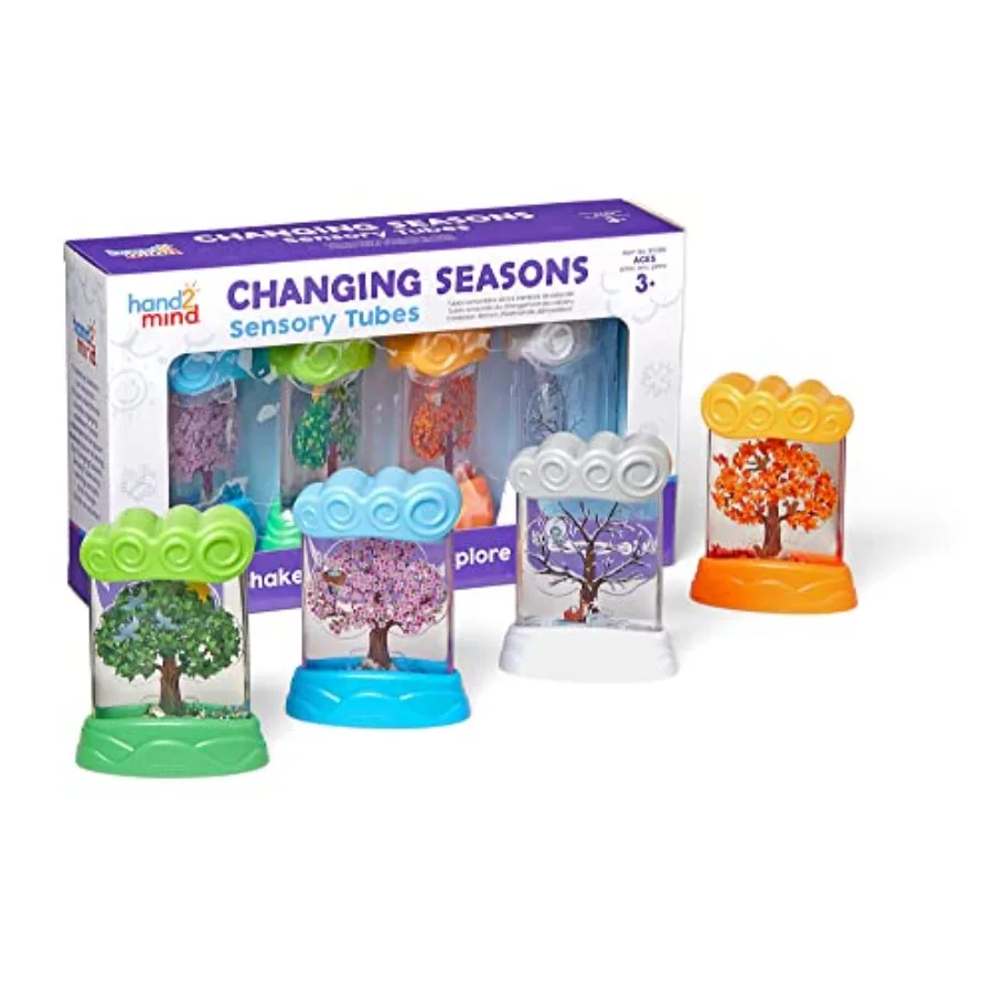 

Changing Seasons Sensory Tubes, Calm Down Corner Supplies, Quiet Fidgets, Travel Toddler Toys, Preschool Classroom Must Haves,