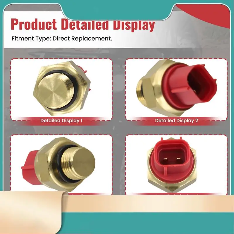 

Датчик температуры воды для Hisun ATV UTV Quad 400 450 500 550 550 750 700 800 19206-115-0000-N31R