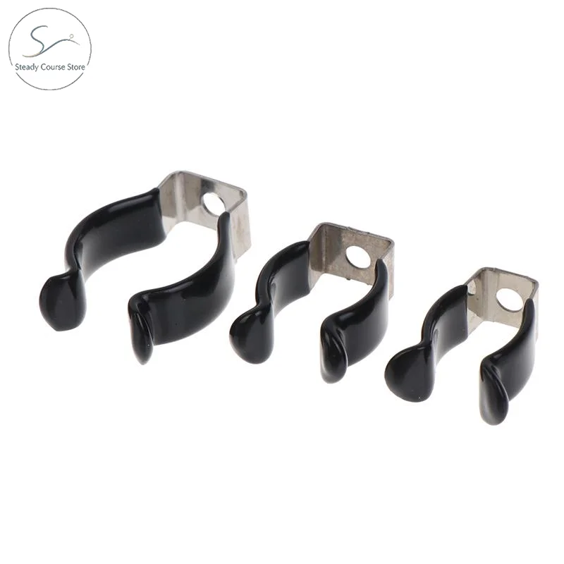 Anti-scratch U Clips Holder 5Pcs T5-T10 Compatible Plastic Dipped Clamps Firm Lamp Support for Retail Store Display Lighting